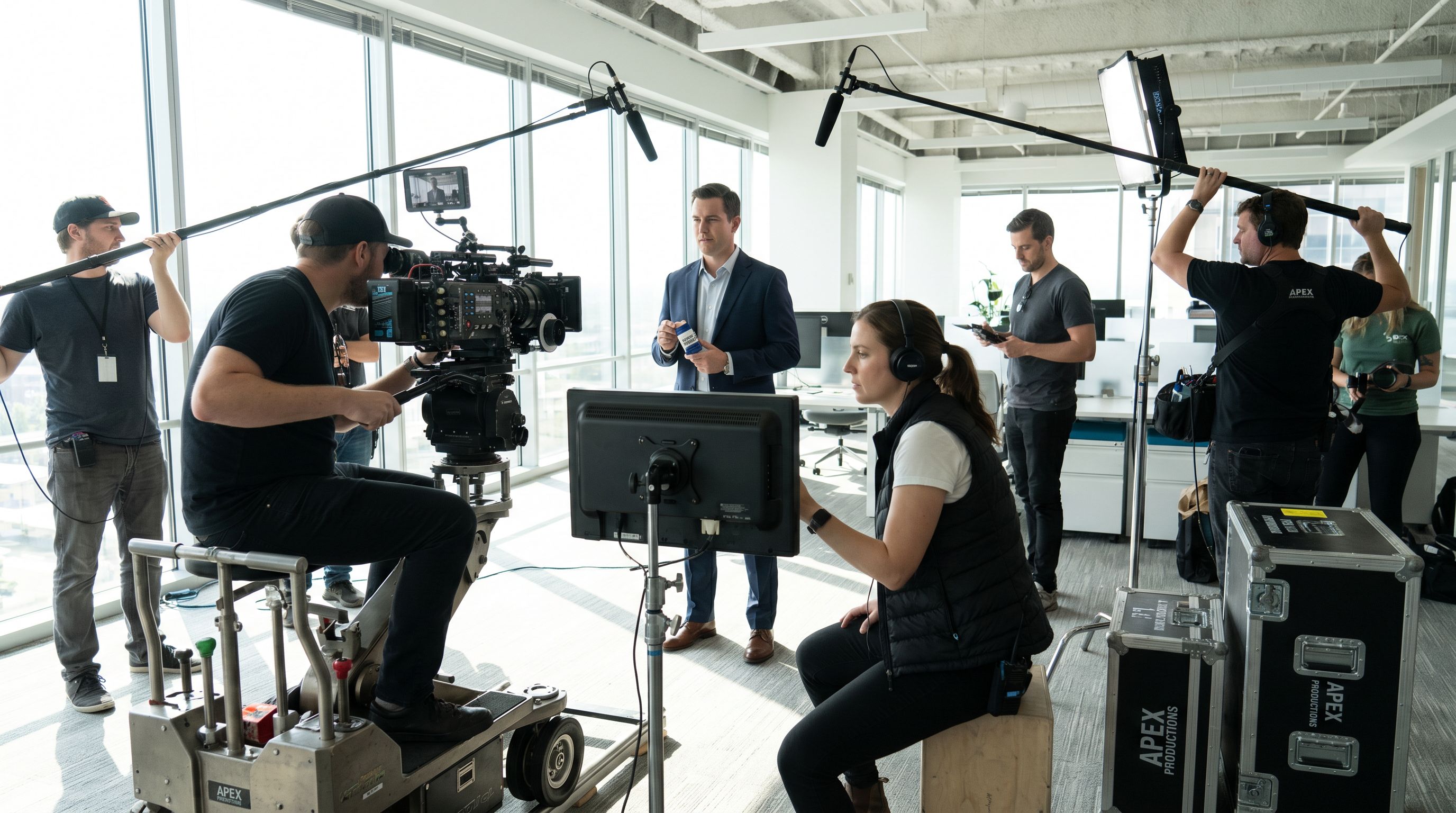 Production of video for training